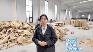 Hesco Barriers ป้องกันน้ำท่วม การป้องกันที่แข็งแกร่ง