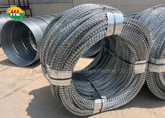In stock high tensile bto-16 Egoza steel Concertina Wire and Razor Wire 25m/roll