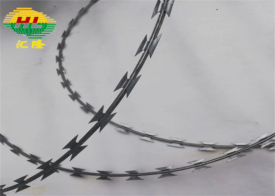 Bto-22 0.5 มิลลิเมตร Blade Plate Concertina Fence 500 มิลลิเมตร