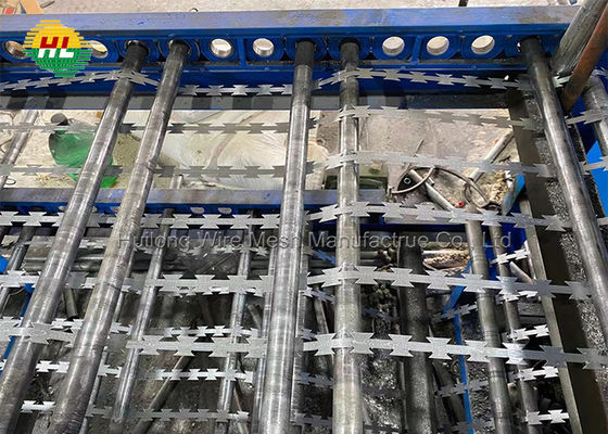 BTO-22 ลวดมีดโกน Concertina พร้อมคลิป, ลวดหนามมีดโกนพร้อมคลิป